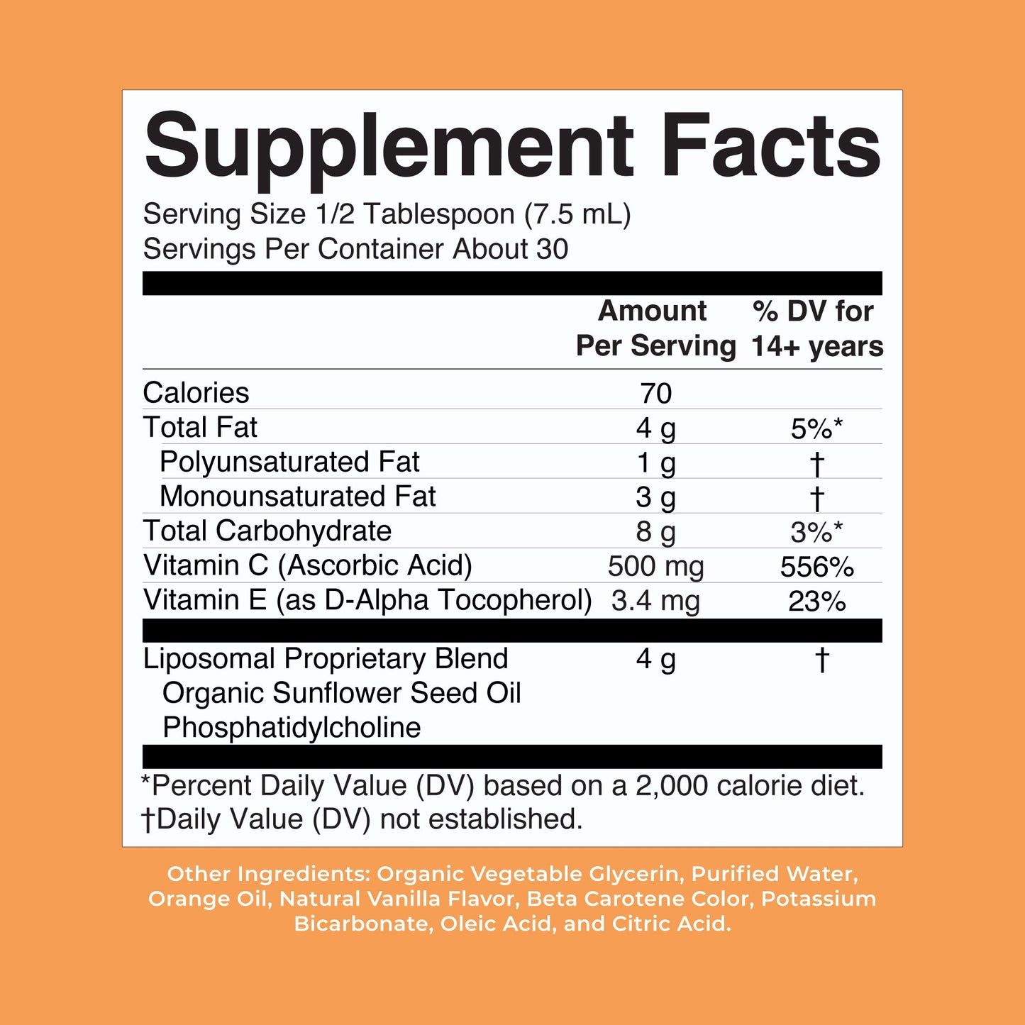 Megadose Vitamin C Liposomal