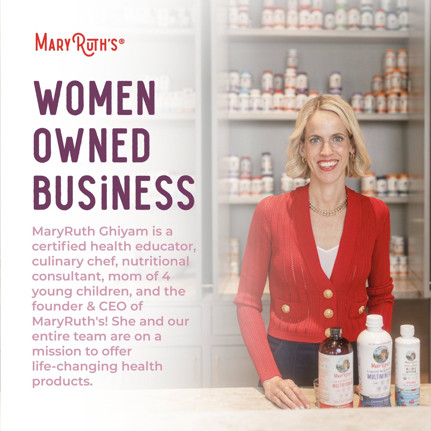 Organic Women's Wellness & Menstrual Support Liquid Drops