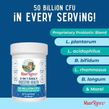 3-in-1 Daily Digestive Health Capsules
