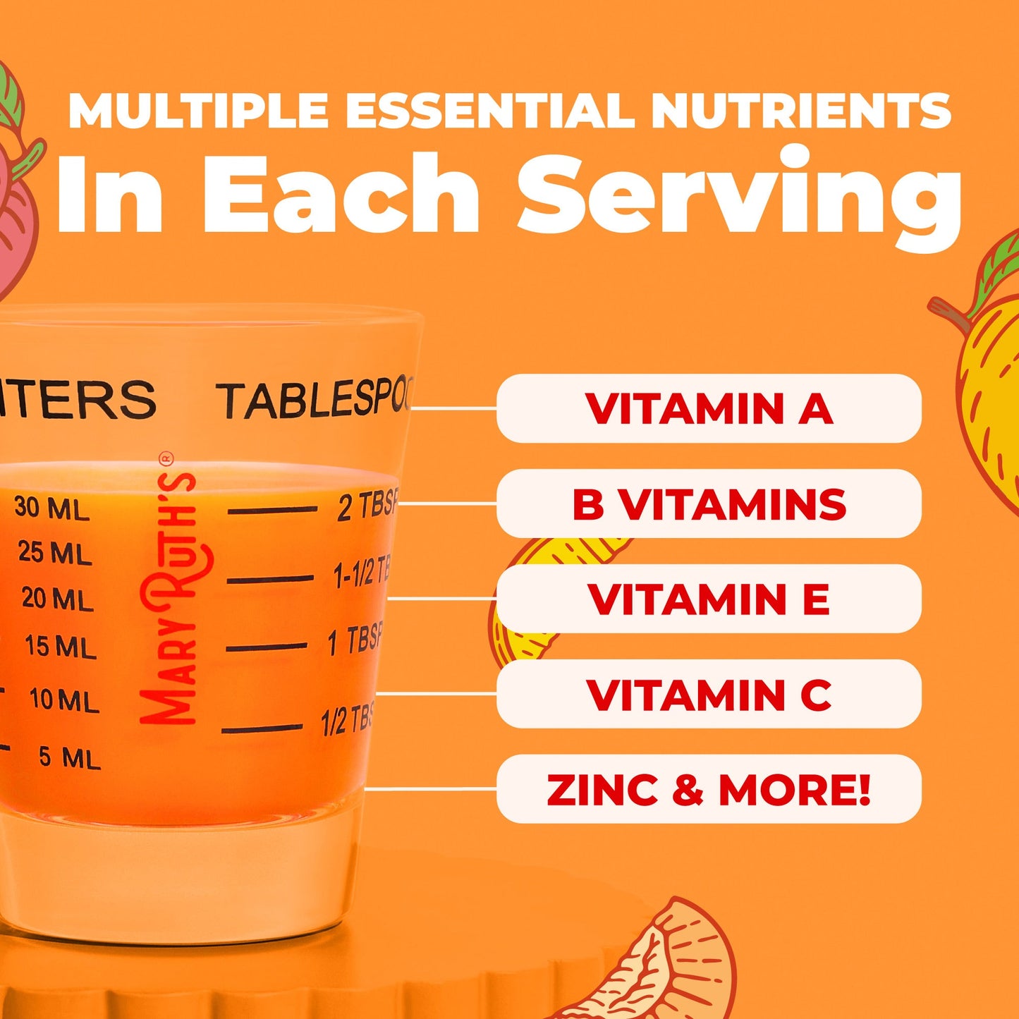 Liquid Morning Multivitamin + Hair Growth (3-Pack)