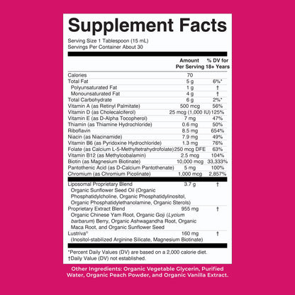Women's Multivitamin + Hair Growth Liposomal