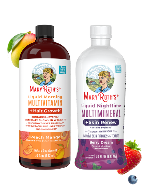 AM & PM Routine + Hair Growth & Skin Support