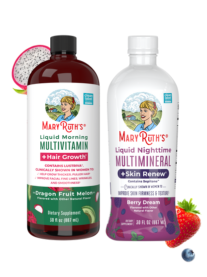 AM & PM Routine + Hair Growth & Skin Support