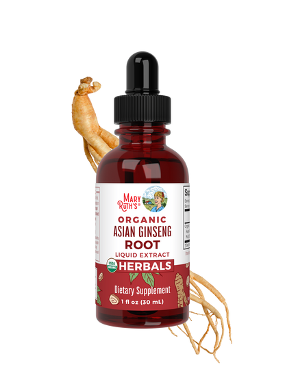 Asian Ginseng Drops, Org, 1 oz