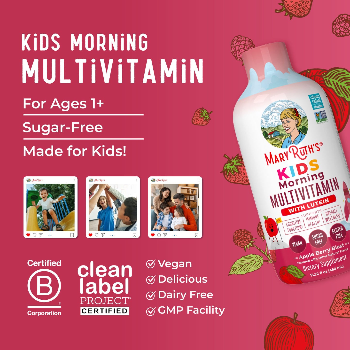 Kids Liquid Morning Multivitamin