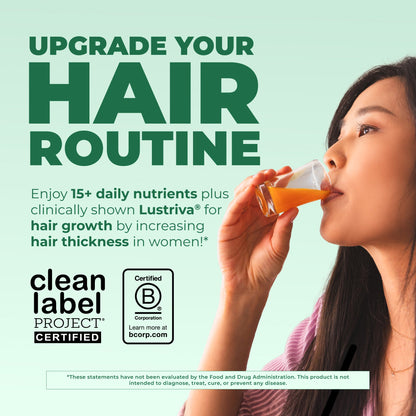 Liquid Morning Multivitamin + Hair Growth