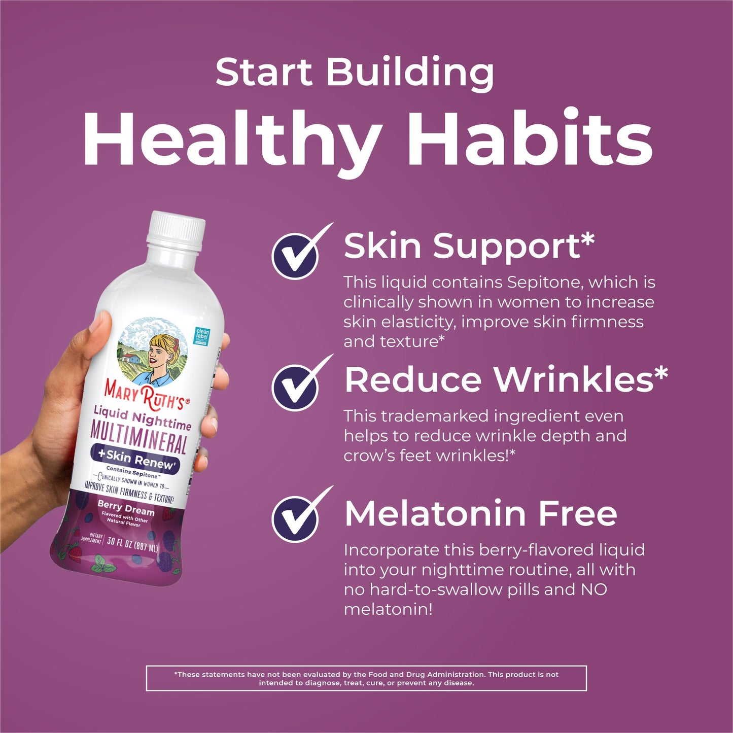 Liquid Nighttime Multimineral + Skin Renew