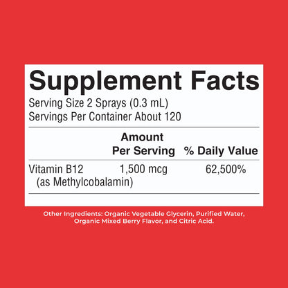 Methyl B12 Organic Spray