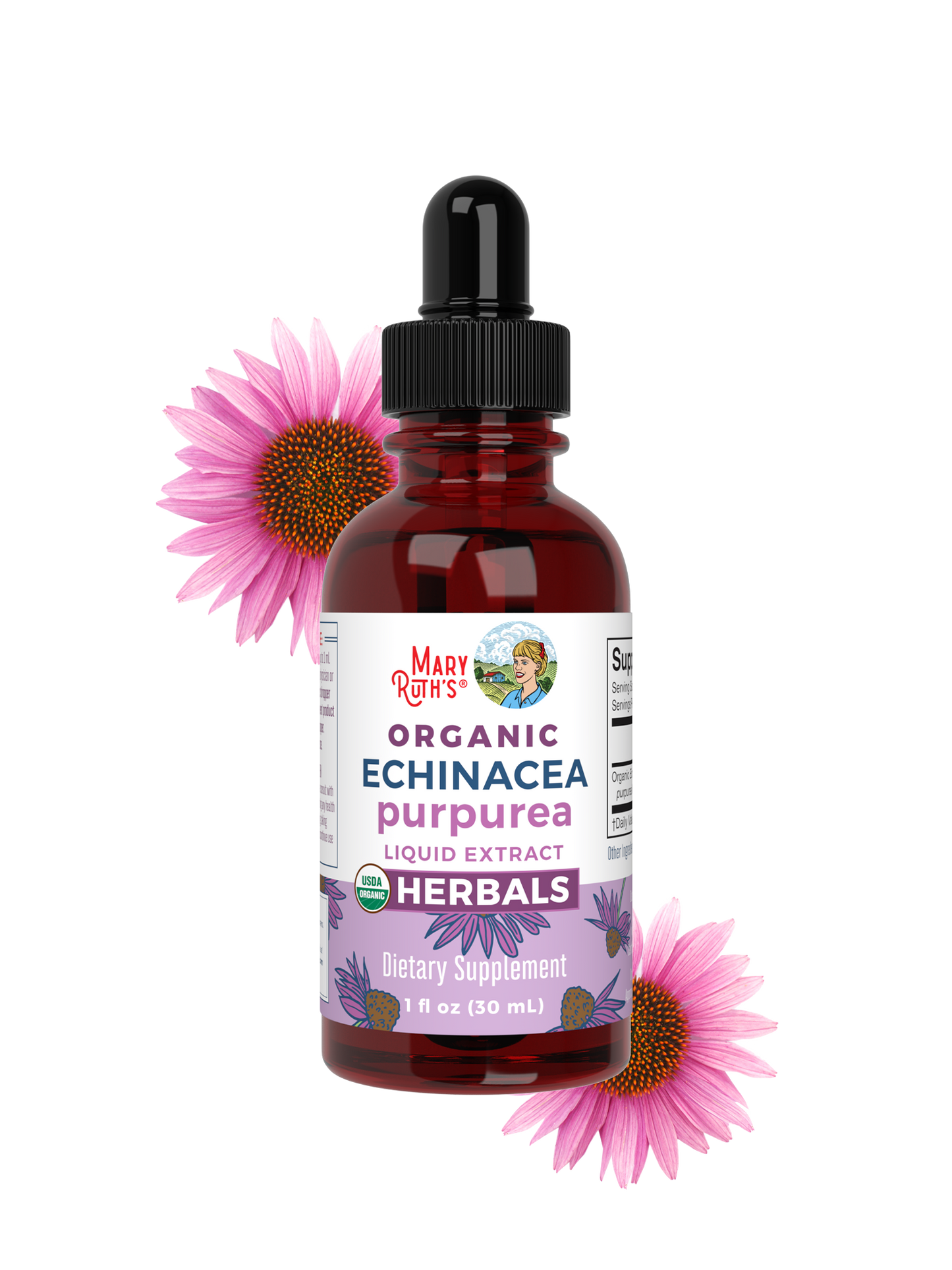 Organic Echinacea Purpurea Herbal Liquid Drops