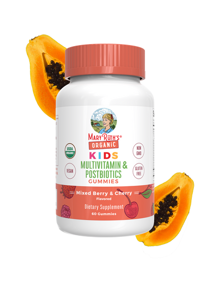 Organic Kids Multivitamin + Postbiotics Gummies
