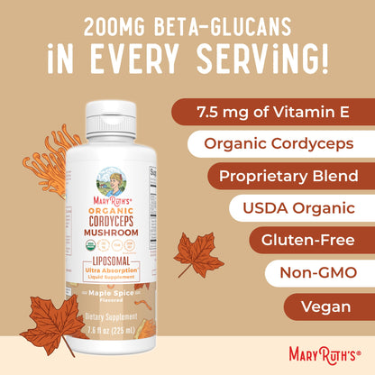 Organic Cordyceps Mushroom Liposomal