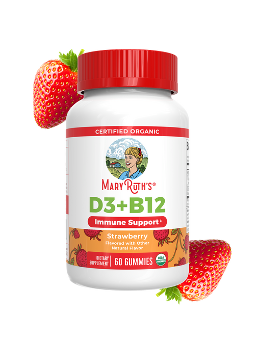 Organic D3+B12 Gummies