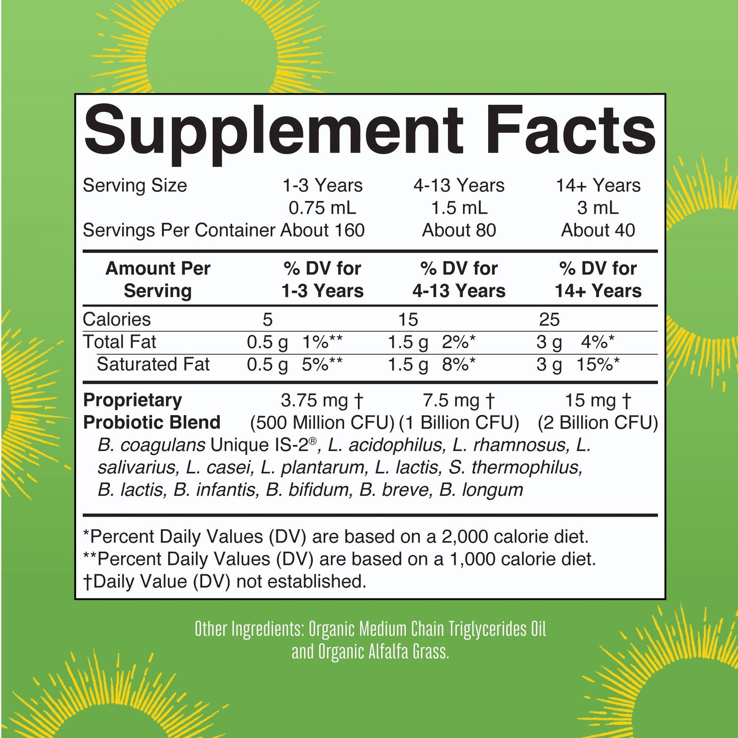 Organic Liquid Probiotic