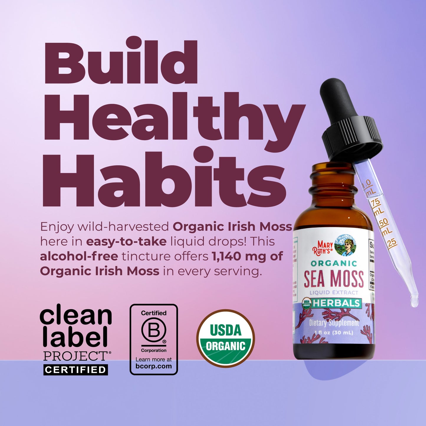 Organic Sea Moss Liquid Drops
