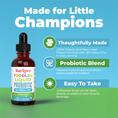 Organic Toddler Liquid Probiotic