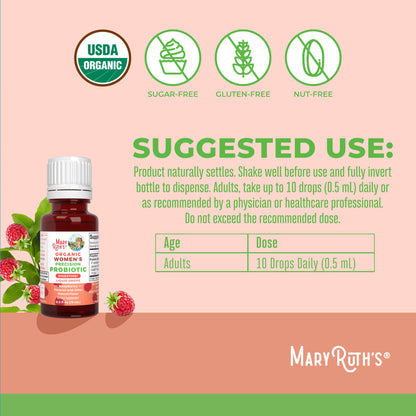 Organic Women's Precision Probiotic Digestive Liquid Drops