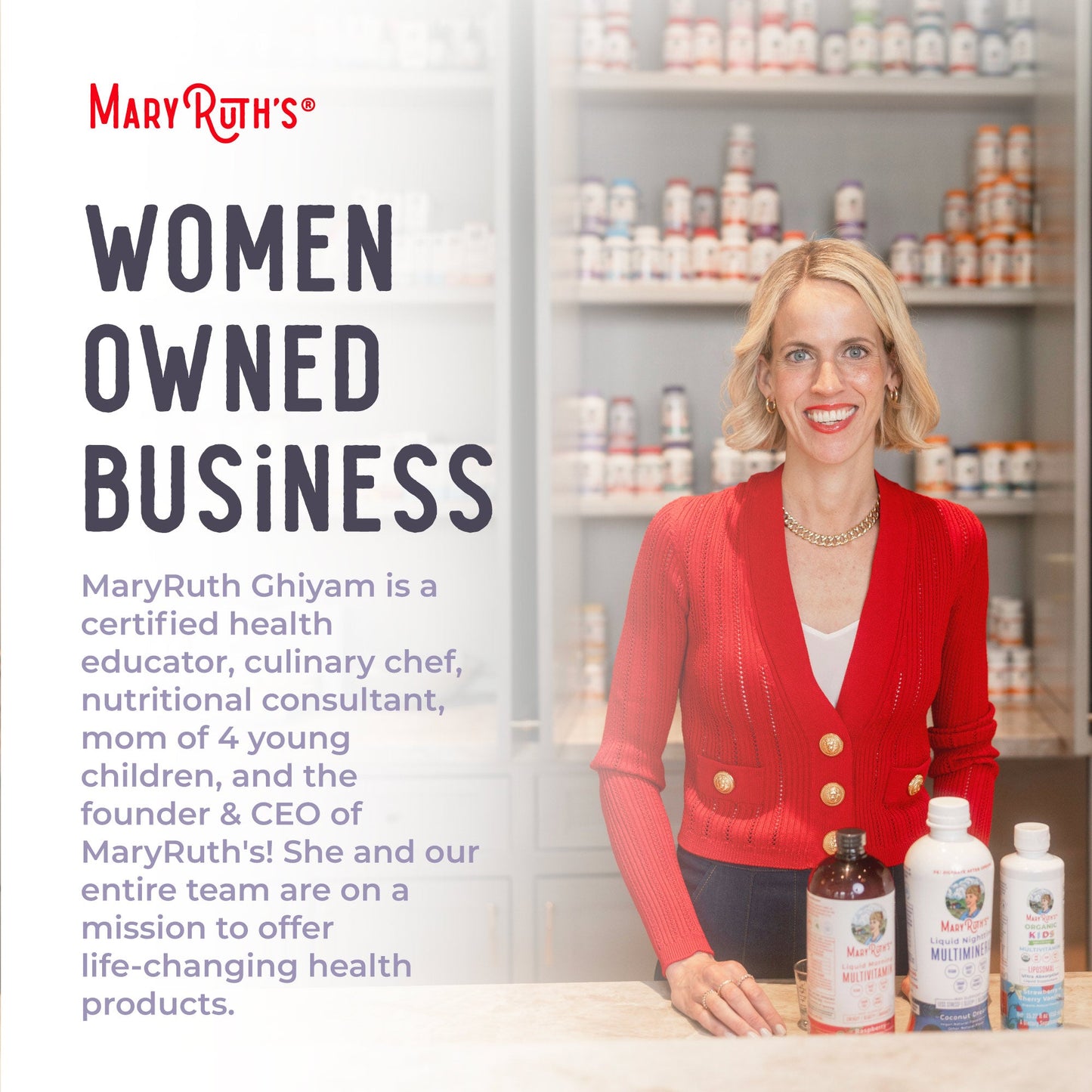 Organic Women's Precision Probiotic Stress & Cognition Liquid Drops