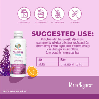 Sea Moss + Immune & Energy Liposomal