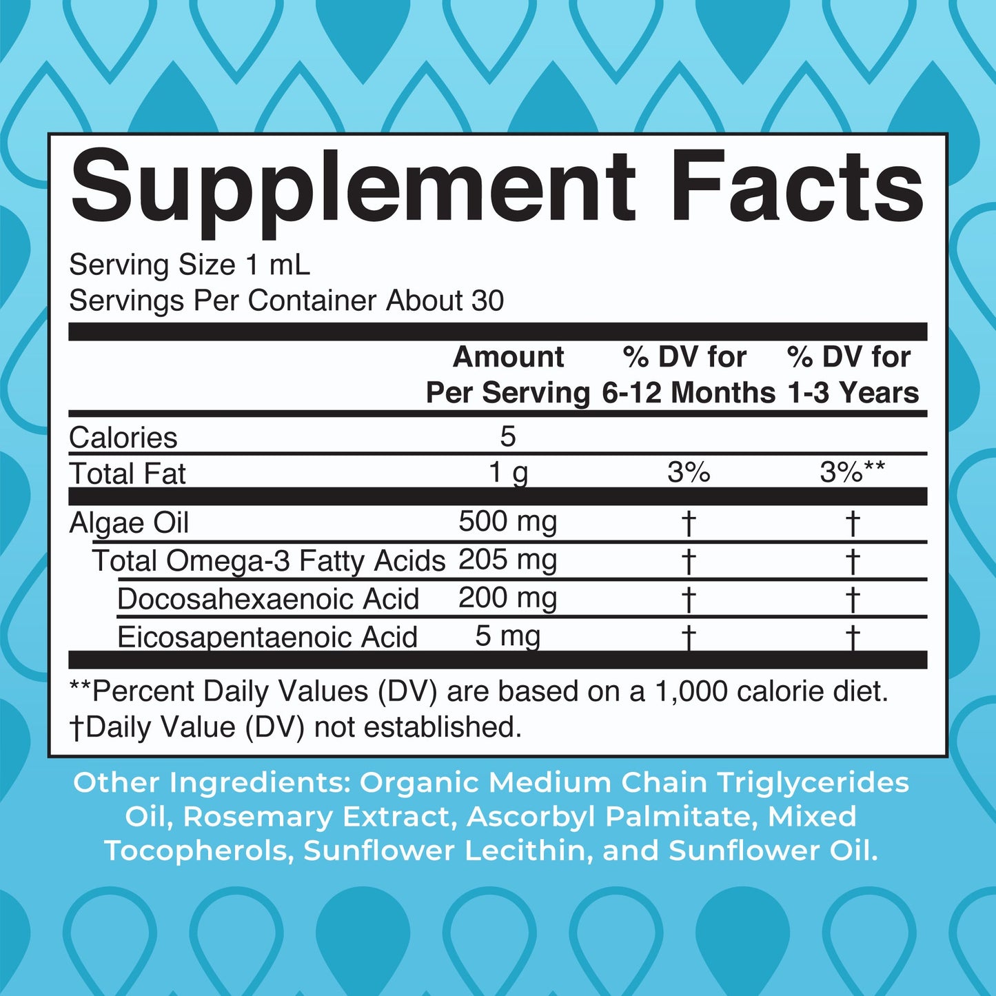 Infant & Toddler Omega-3 Liquid Drops