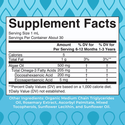 Infant & Toddler Omega-3 Liquid Drops