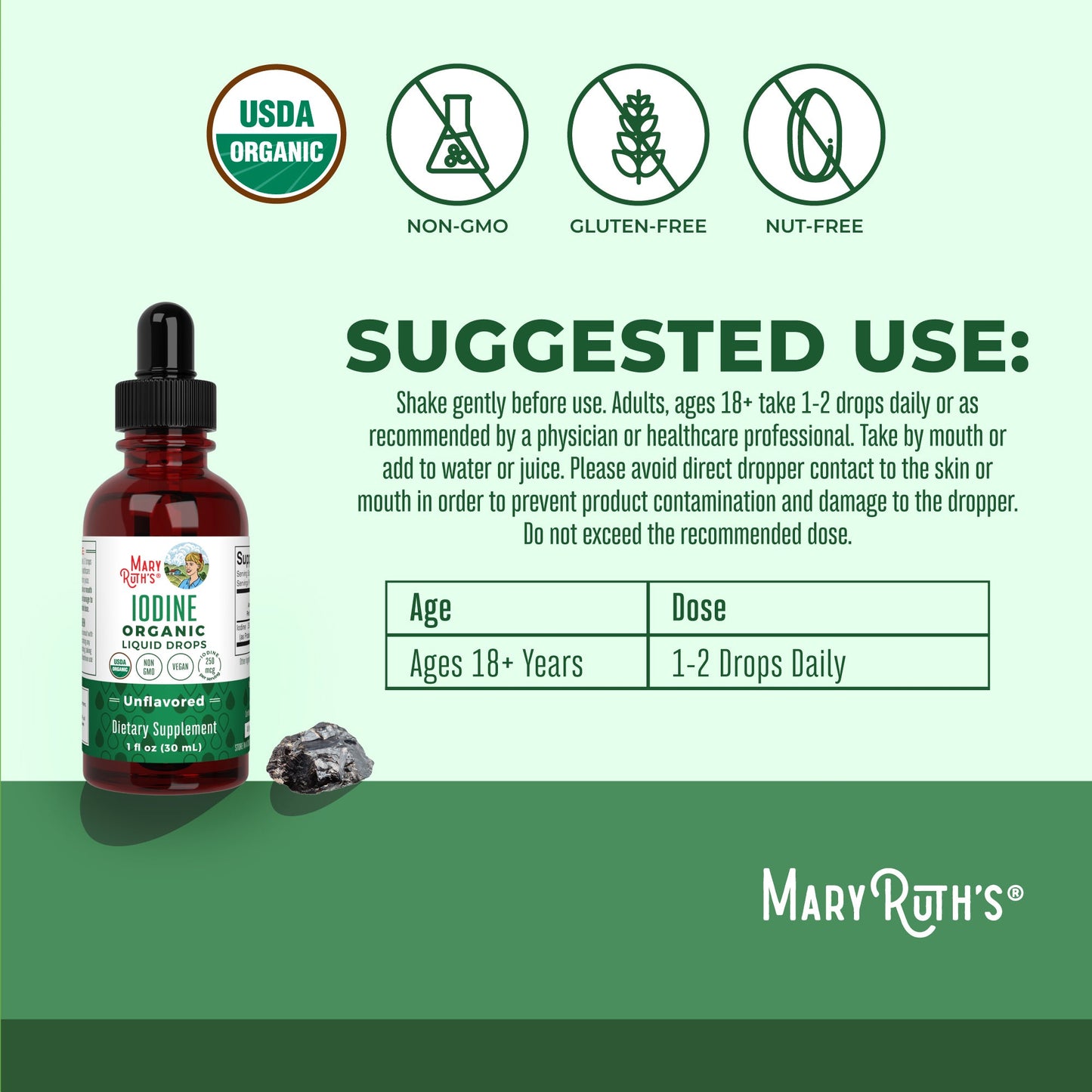 Iodine Liquid Drops