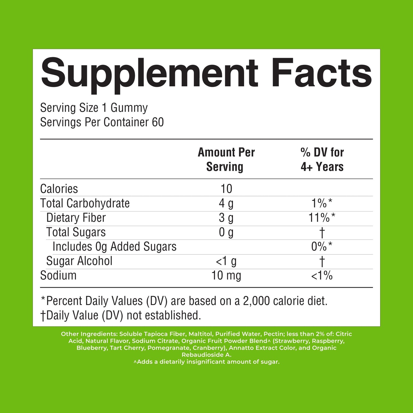 Kids Fiber Gummies