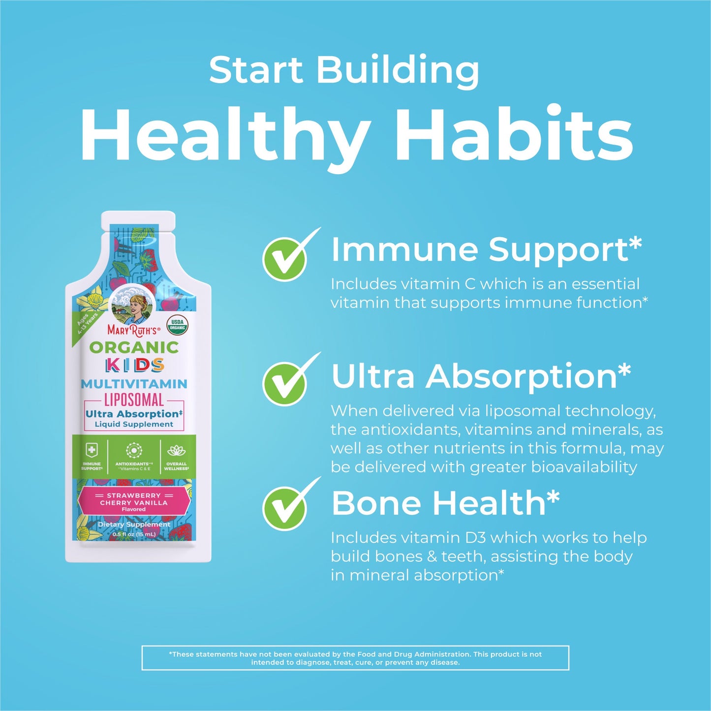 Kids Multivitamin Liposomal Pouches