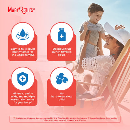 Liquid Morning Multivitamin Essentials+