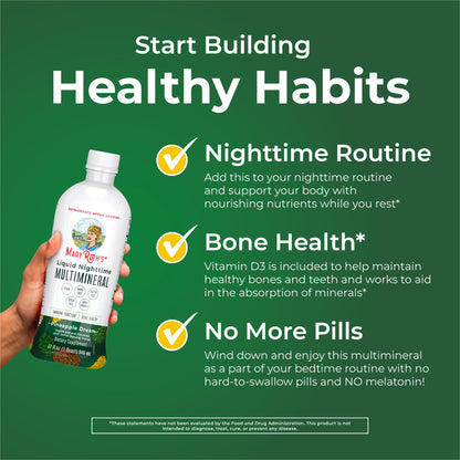 Liquid Nighttime Multimineral (Pineapple)