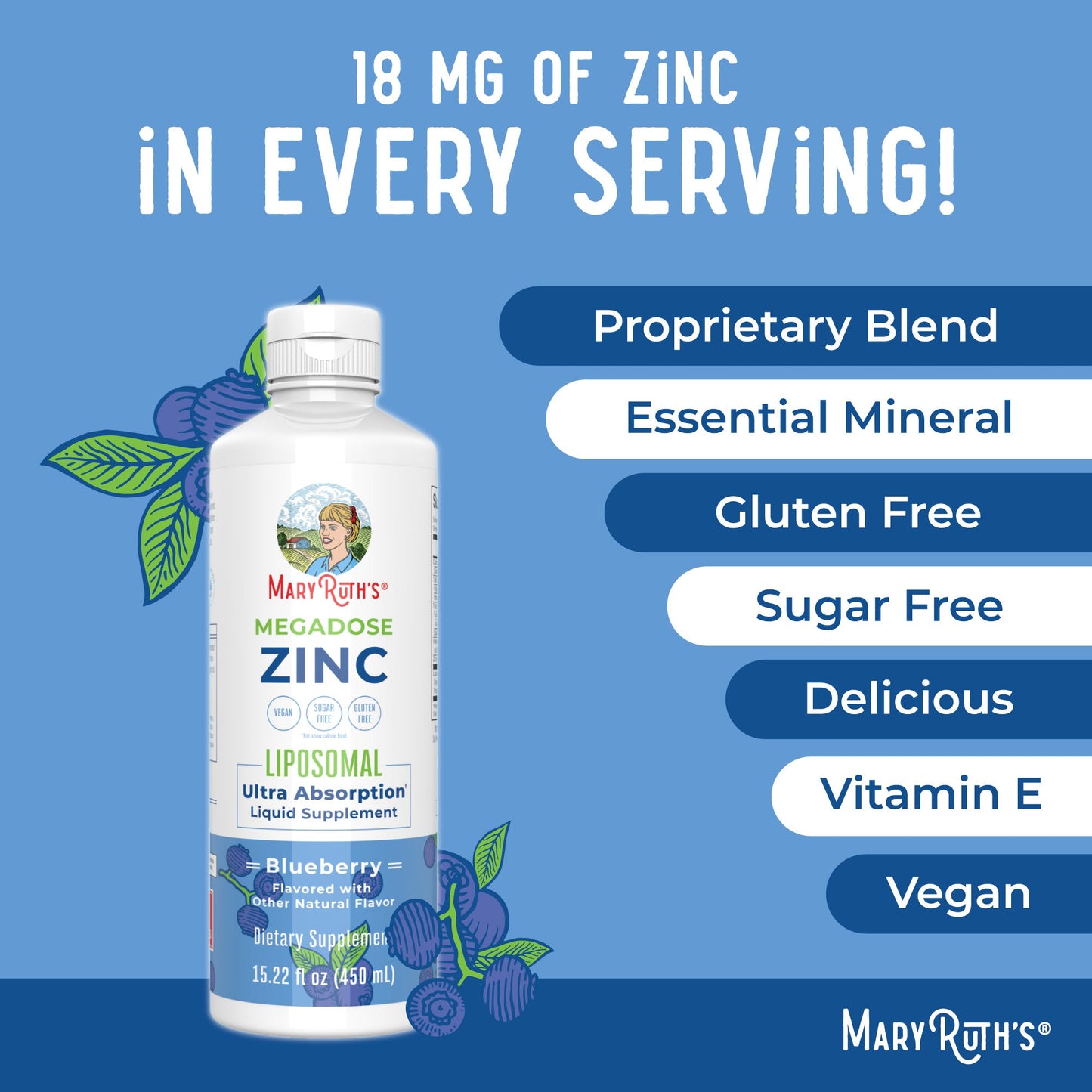 Megadose Zinc Liposomal