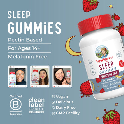 Melatonin Free Sleep Gummies