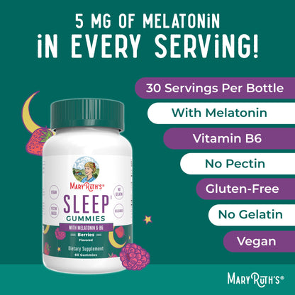 Melatonin Sleep Gummies (Berries)