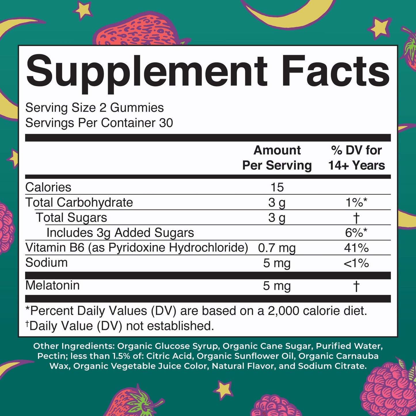 Melatonin Sleep Gummies (Berries)