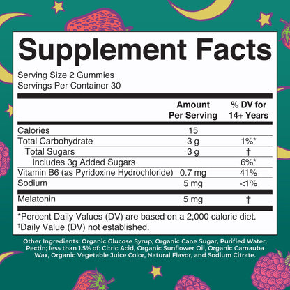 Melatonin Sleep Gummies (Berries)