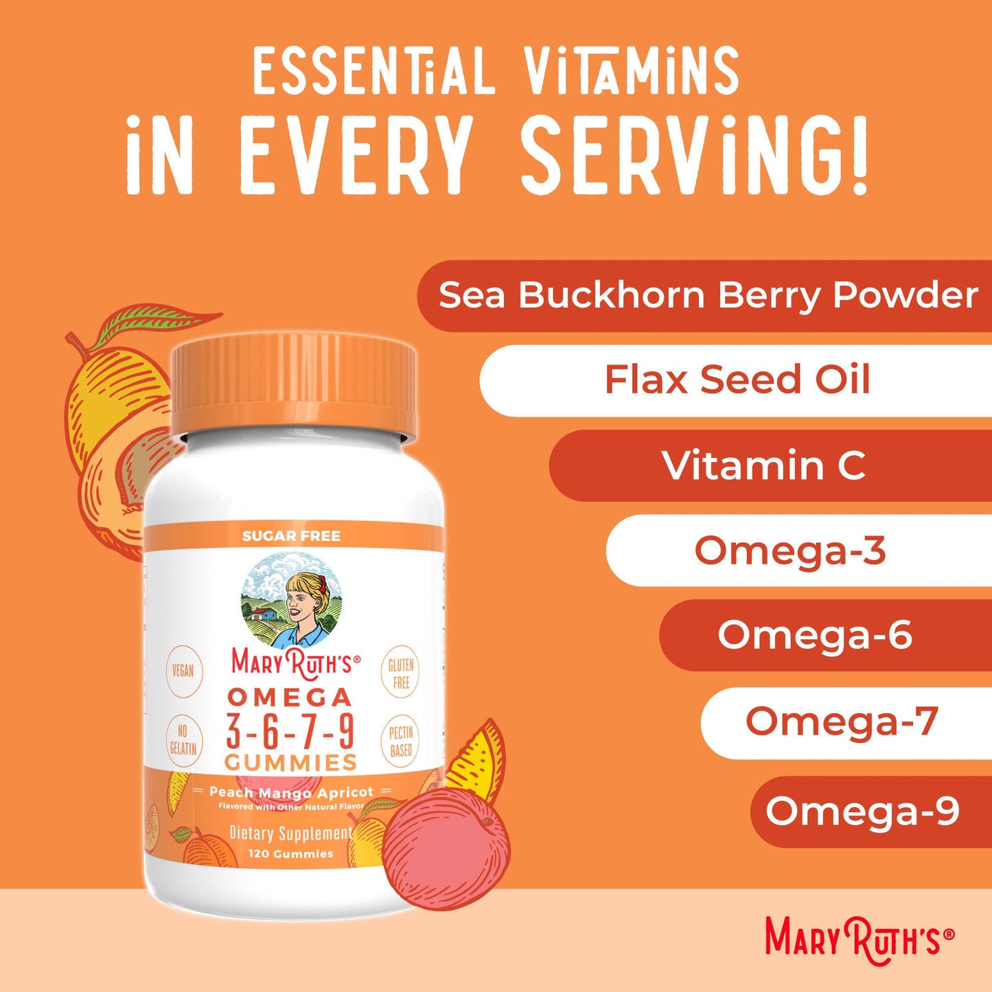 Omega 3-6-7-9 Gummies
