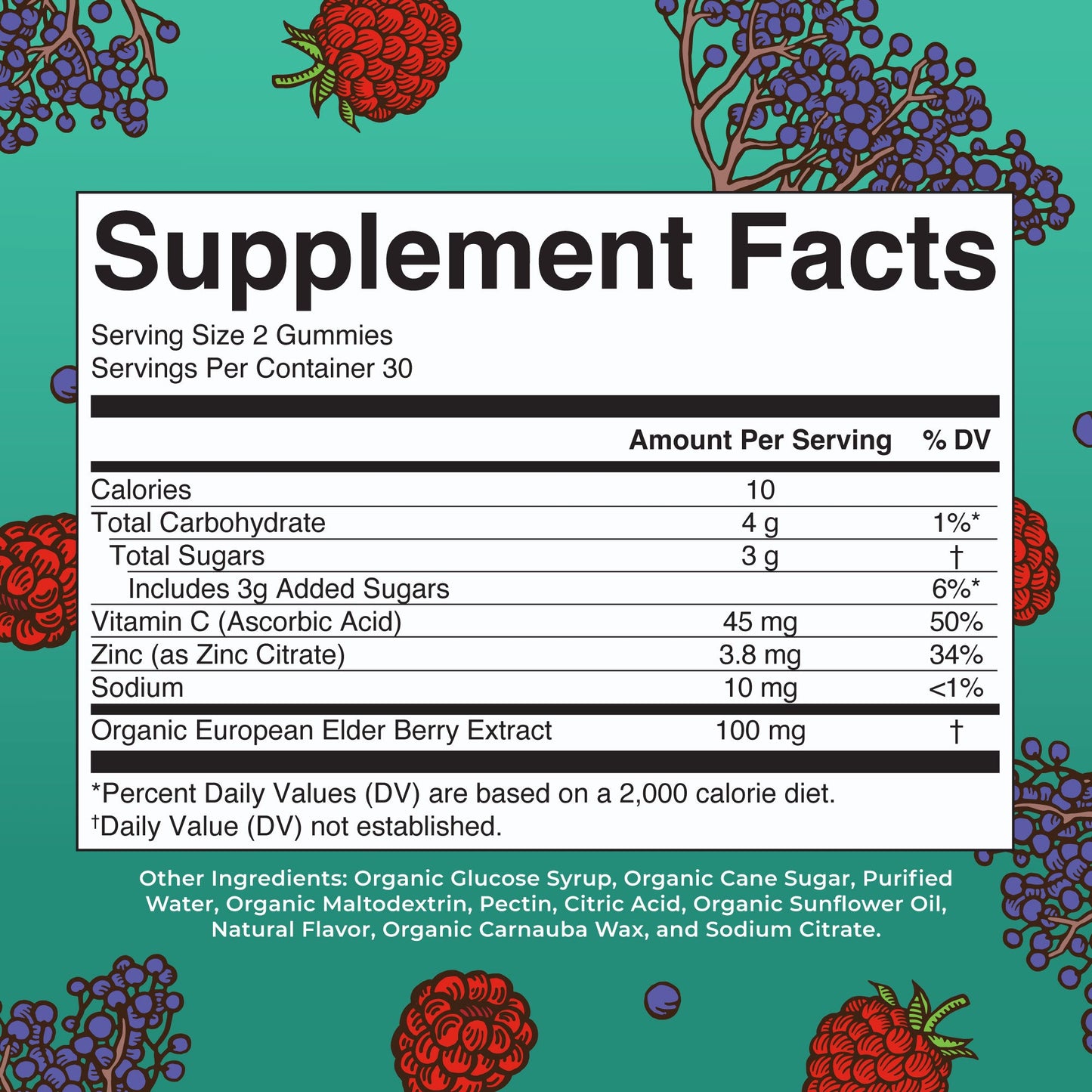 Organic Kids Immunity Gummies