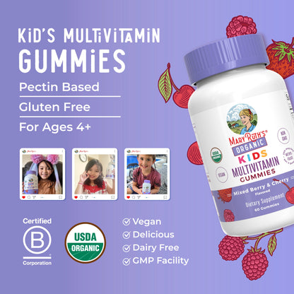 Organic Kids Multivitamin Gummies