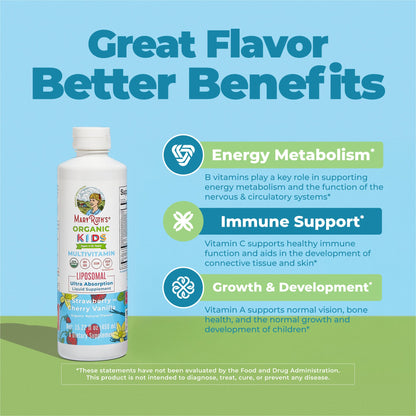 Organic Kids Multivitamin Liposomal