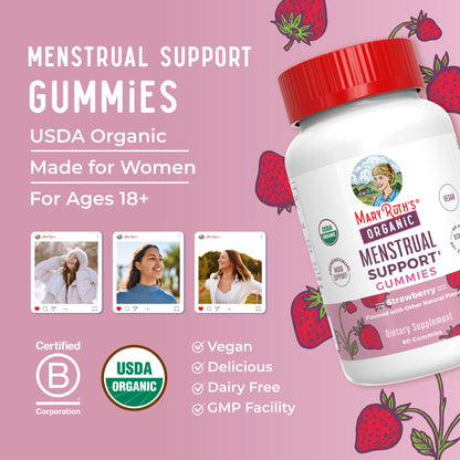 Organic Premenstrual Support Gummies