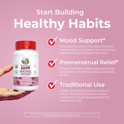 Organic Premenstrual Support Gummies