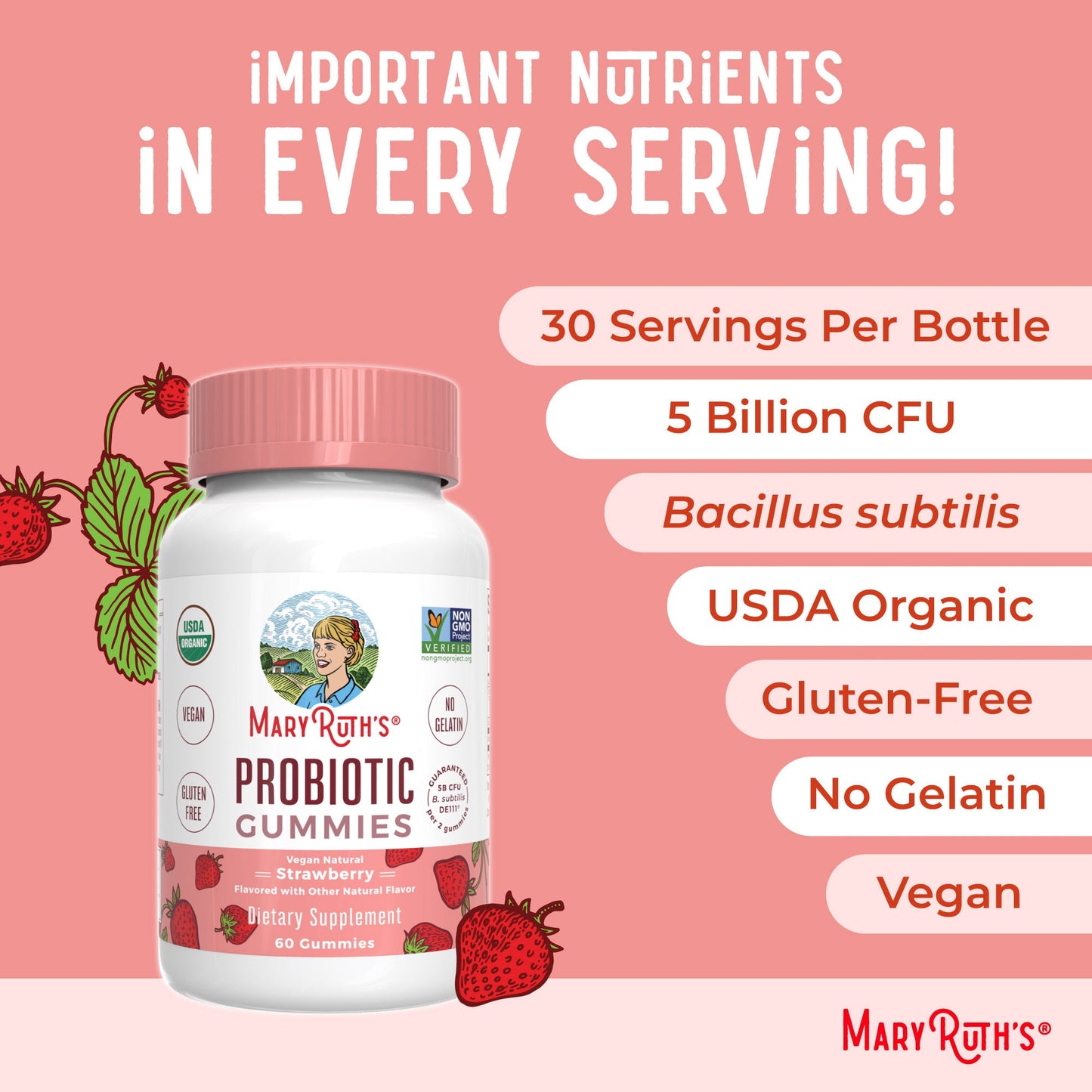 Organic Probiotic Gummies