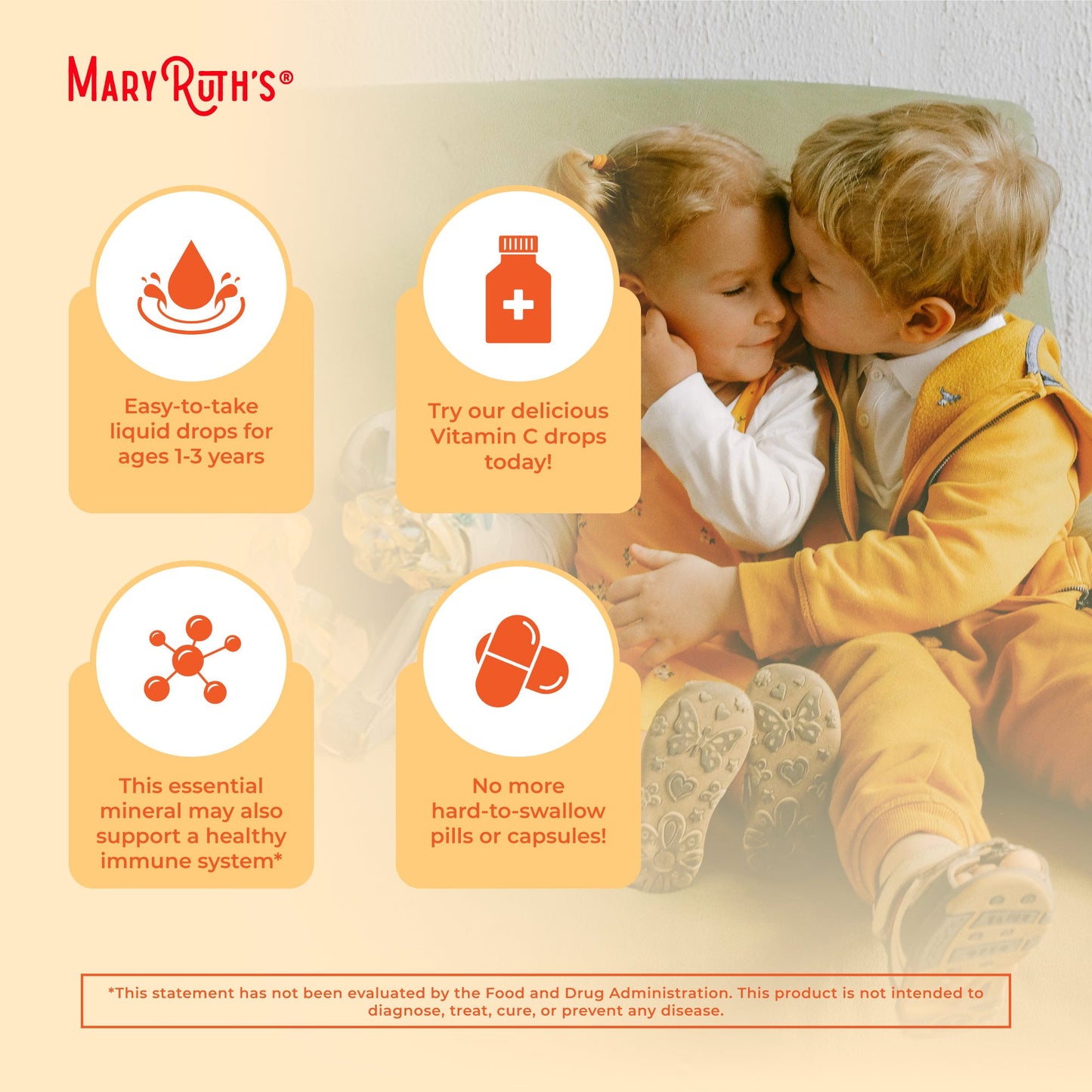 Organic Toddler Vitamin C Liquid Drops