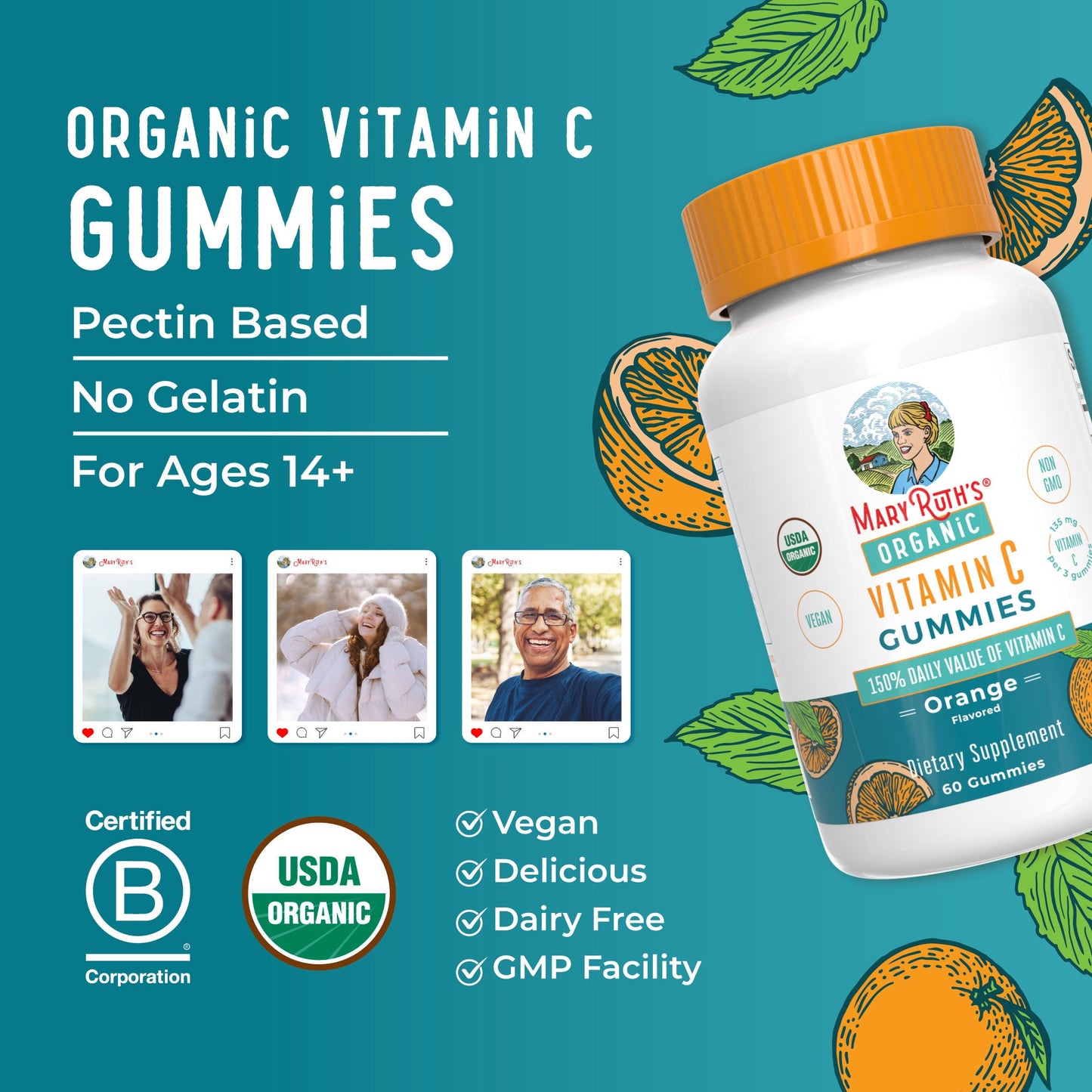 Organic Vitamin C Gummies