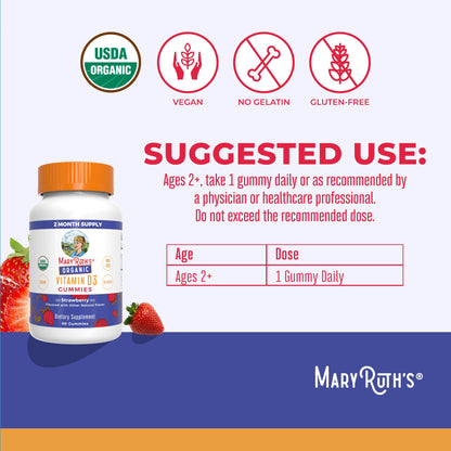 Organic Vitamin D3 Gummies
