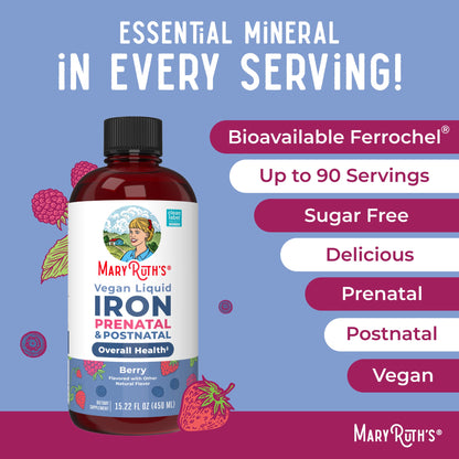 Prenatal & Postnatal Liquid Iron
