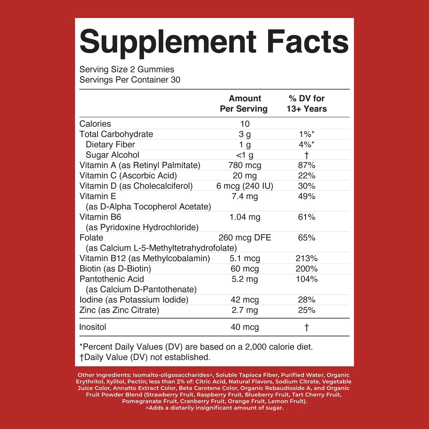 Teen Multivitamin Gummies