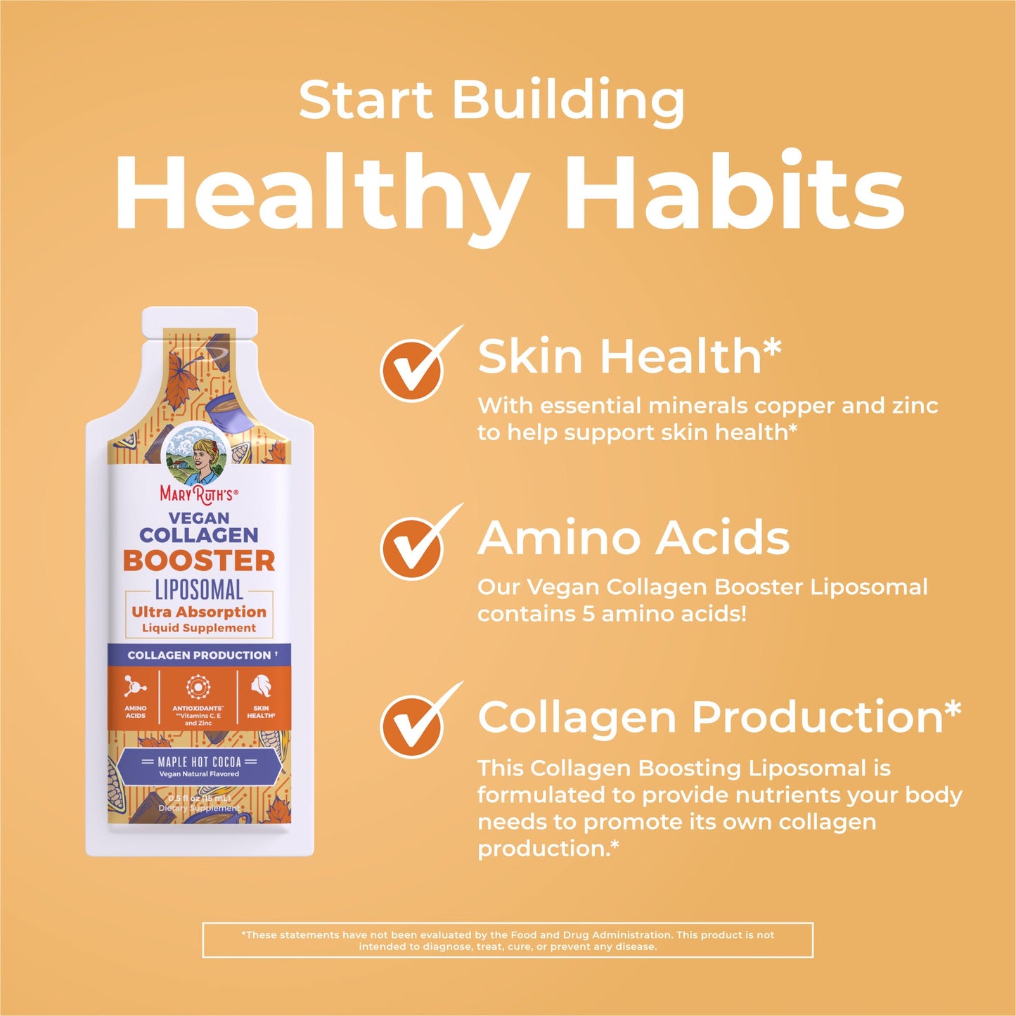 Vegan Collagen Booster Liposomal Pouches