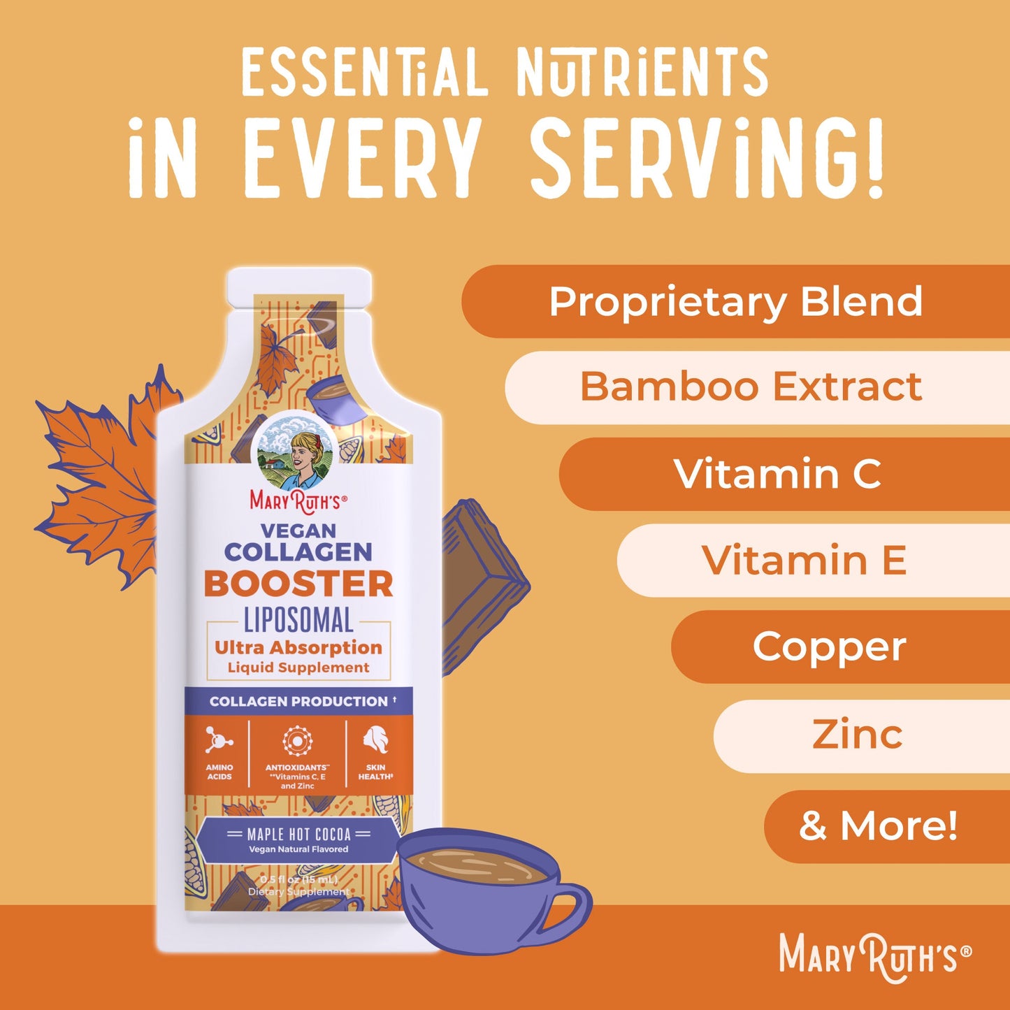 Vegan Collagen Booster Liposomal Pouches