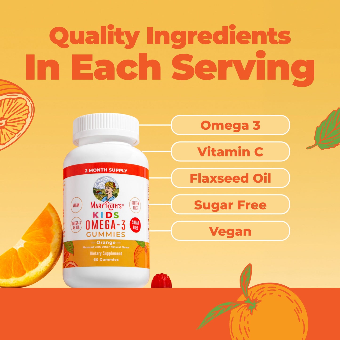 Vegan Kids Omega-3 Gummies