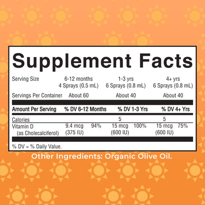 Vegan Vitamin D3 Liquid Spray